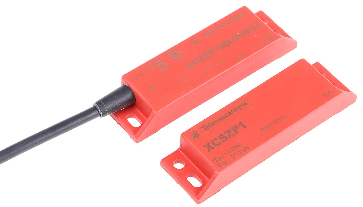 Produktfoto 1 von Telemecanique  Preventa XCS-DMP Berührungsloser Sicherheitsschalter aus Kunststoff 24V dc, Kodierschalter Betätiger
