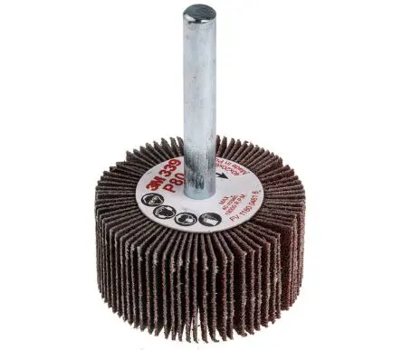 Produktfoto 1 von 3M 339 Schleifscheibe, Korngröße P80 Aluminiumbeschichtet, 40 mm x 20 mm, 19000 U/min