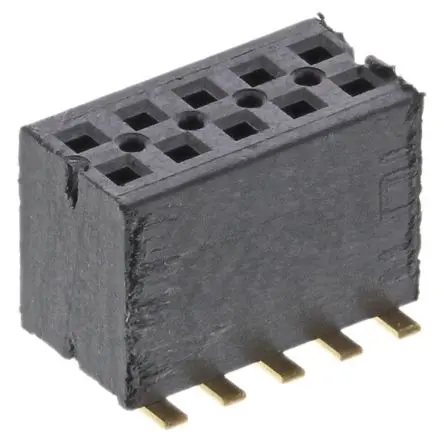 Produktfoto 1 von Samtec FLE Leiterplattenbuchse Gerade Oberfläche 10-polig / 2-reihig, Raster 1.27 mm SMD