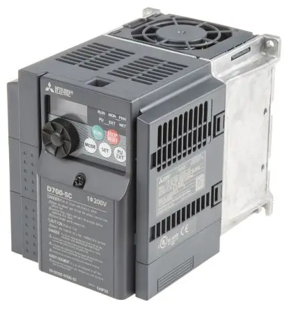 Produktfoto 1 von Mitsubishi Electric FR-D720S 1-Phasen Frequenzumrichter 1.5 kW 240V 7 A 400Hz