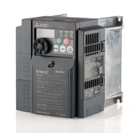 Produktfoto 1 von Mitsubishi Electric FR-D740 3-Phasen Frequenzumrichter 0.75 kW 480V 2.2 A 400Hz