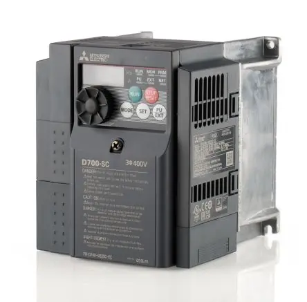 Produktfoto 1 von Mitsubishi Electric FR-D740 3-Phasen Frequenzumrichter 3.7 kW 480V 8 A 400Hz