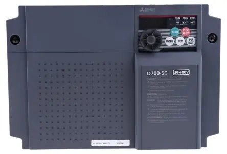 Produktfoto 1 von Mitsubishi Electric FR-D740 3-Phasen Frequenzumrichter 7.5 kW 480V 6 A 400Hz