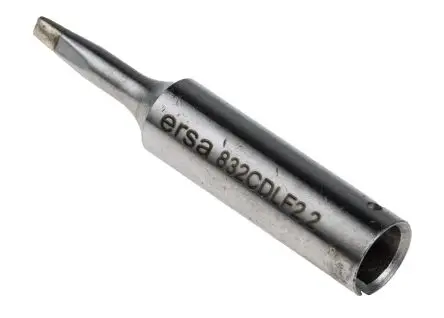 Produktfoto 1 von Ersa 46 mm Lötspitze 1 x 2.2 mm Meißel 832 für Elektrowerkzeug