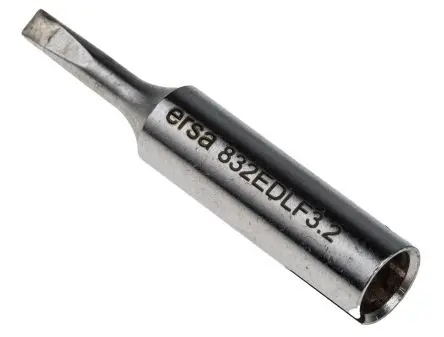 Produktfoto 1 von Ersa 46 mm Lötspitze 3.2 mm Meißel 832 für Elektrowerkzeug