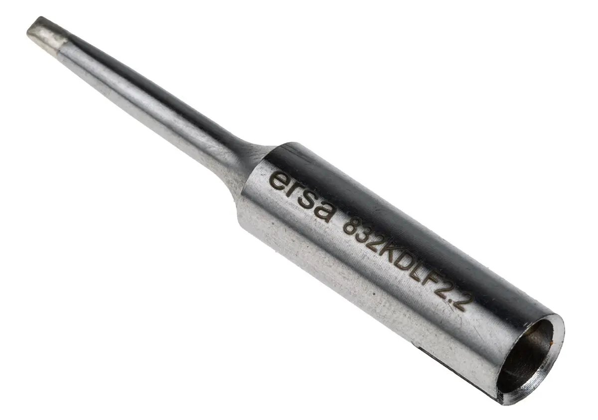 Produktfoto 1 von Ersa Lötspitze 1 x 2,2 mm flach Serie 832 für Elektrowerkzeug