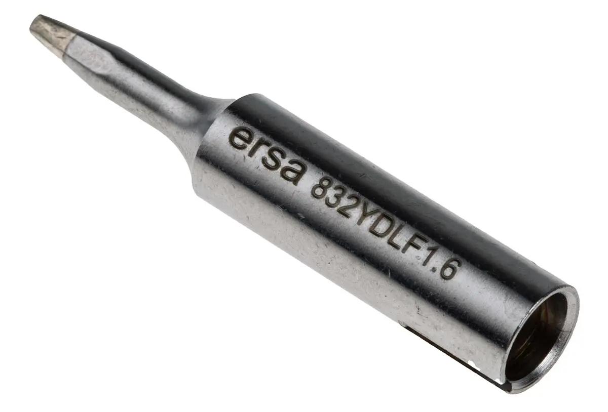 Produktfoto 1 von Ersa Lötspitze 1 x 1,6 mm flach Serie 832 für Elektrowerkzeug