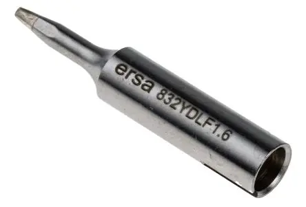 Produktfoto 1 von Ersa 46 mm Lötspitze 1 x 1.6 mm Meißel 832 für Elektrowerkzeug