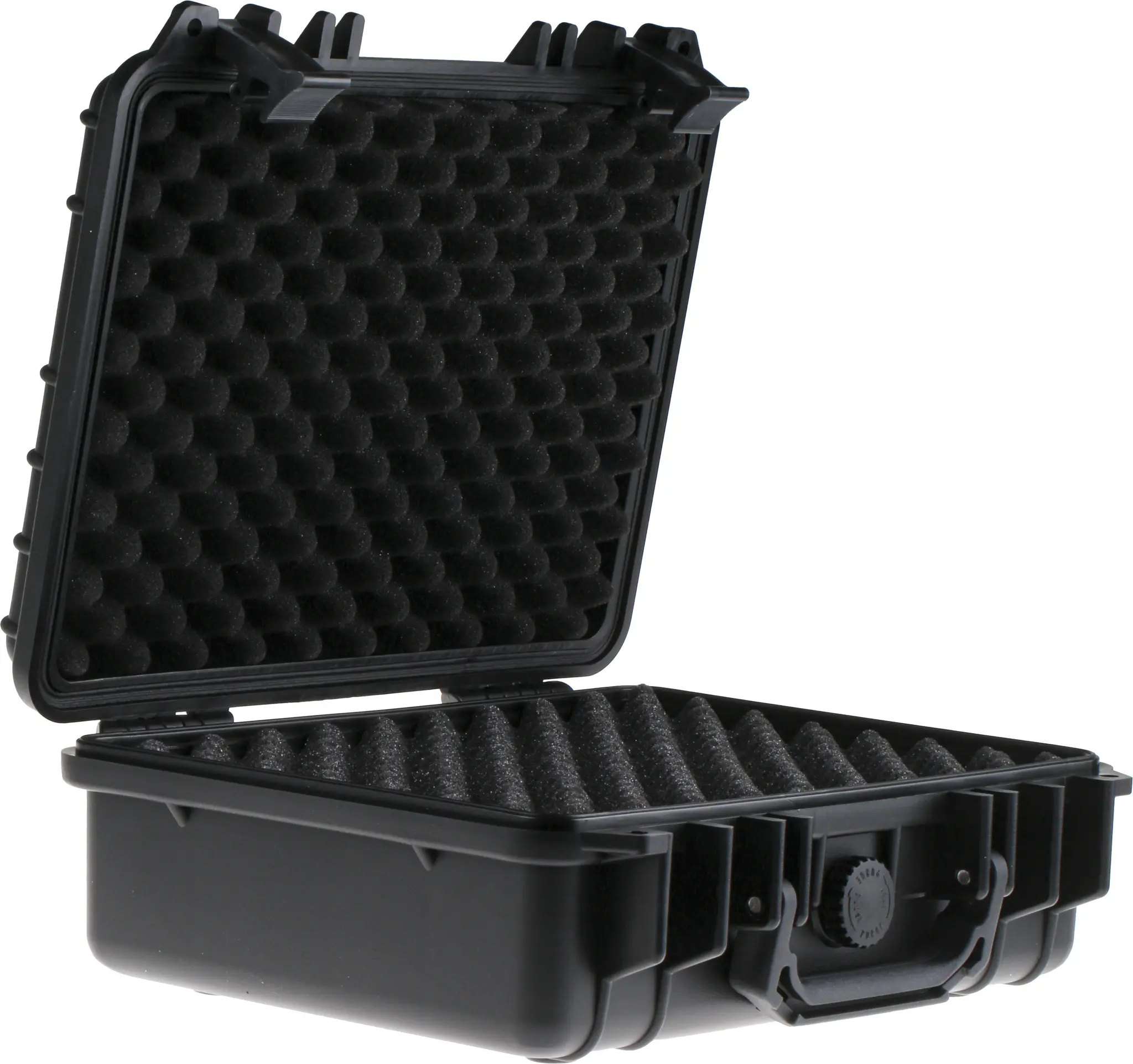 Produktfoto 1 von RS PRO Wasserdicht/Wasserbeständig Polypropylen Kunststoff Wasserdicht Transportkoffer Schwarz 295 mm, Außenmaße 339 mm
