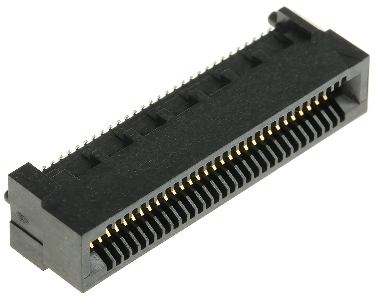 Samtec Serie HSEC8-DV Kantensteckverbinder Buchse, 0.8 mm, 60-polig, 2-reihig, Gerade, Oberfläche SMD