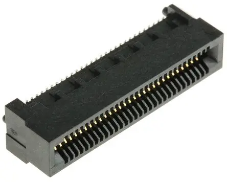 Produktfoto 1 von Samtec Serie HSEC8-DV Kantensteckverbinder Buchse, 0.8 mm, 60-polig, 2-reihig, Gerade, Oberfläche SMD