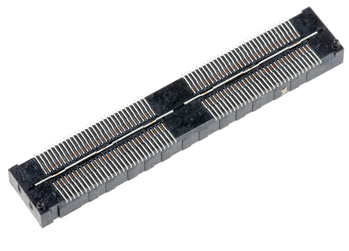 Produktfoto 1 von Samtec QSH Leiterplattenbuchse Gerade Oberfläche 120-polig / 2-reihig, Raster 0.5 mm Lot
