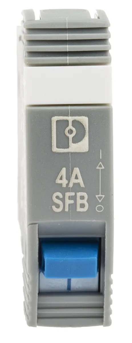 Produktfoto 1 von Phoenix Contact CB TM1 4A SFB P Thermischer Überlastschalter / Thermischer Geräteschutzschalter, 1-polig, TRABTECH, 4A,