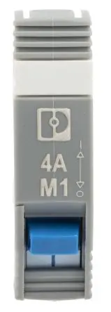 Produktfoto 1 von Phoenix Contact CB TM1 4A M1 P Thermischer Schutzschalter, 1-polig, TRABTECH Basis, 4A, Thermomagnetisch