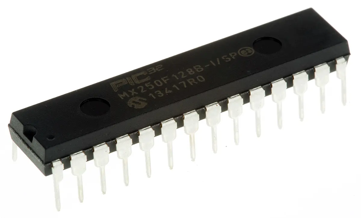 Microchip Mikrocontroller AEC-Q100 PIC32MX PIC 32 bit Durchsteckmontage 128kB Flash PDIP 28-Pin 40 MHz 32 kB RAM