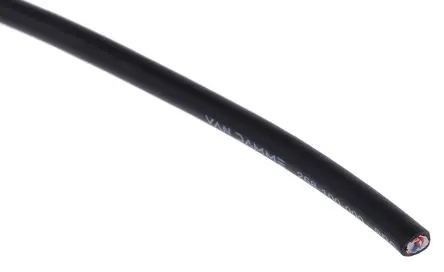 Produktfoto 1 von Van Damme 268-100 Audiokabel 2-adrig Geschirmt, Außen-ø 3.6 mm Außen-ø Schwarz, L. 100 m