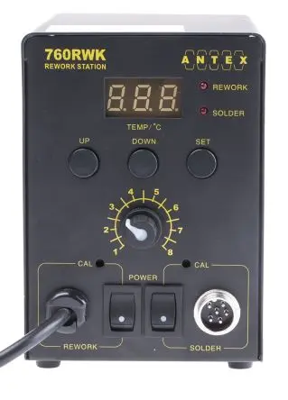 Produktfoto 1 von Antex Electronics Nacharbeitsstation EU, UK 50W
