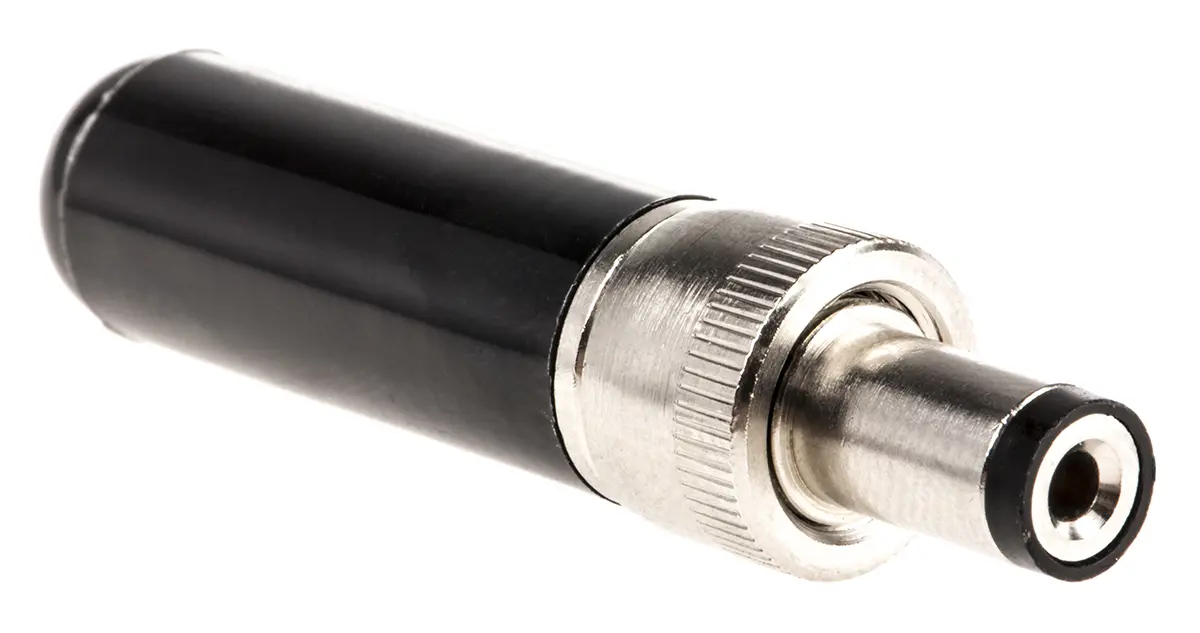 Produktfoto 1 von Switchcraft Gerade Hohlstecker DC-Stecker Zinn 5A 12 V, Innen-Ø 2.1 mm x 43.2 mm, Kabel