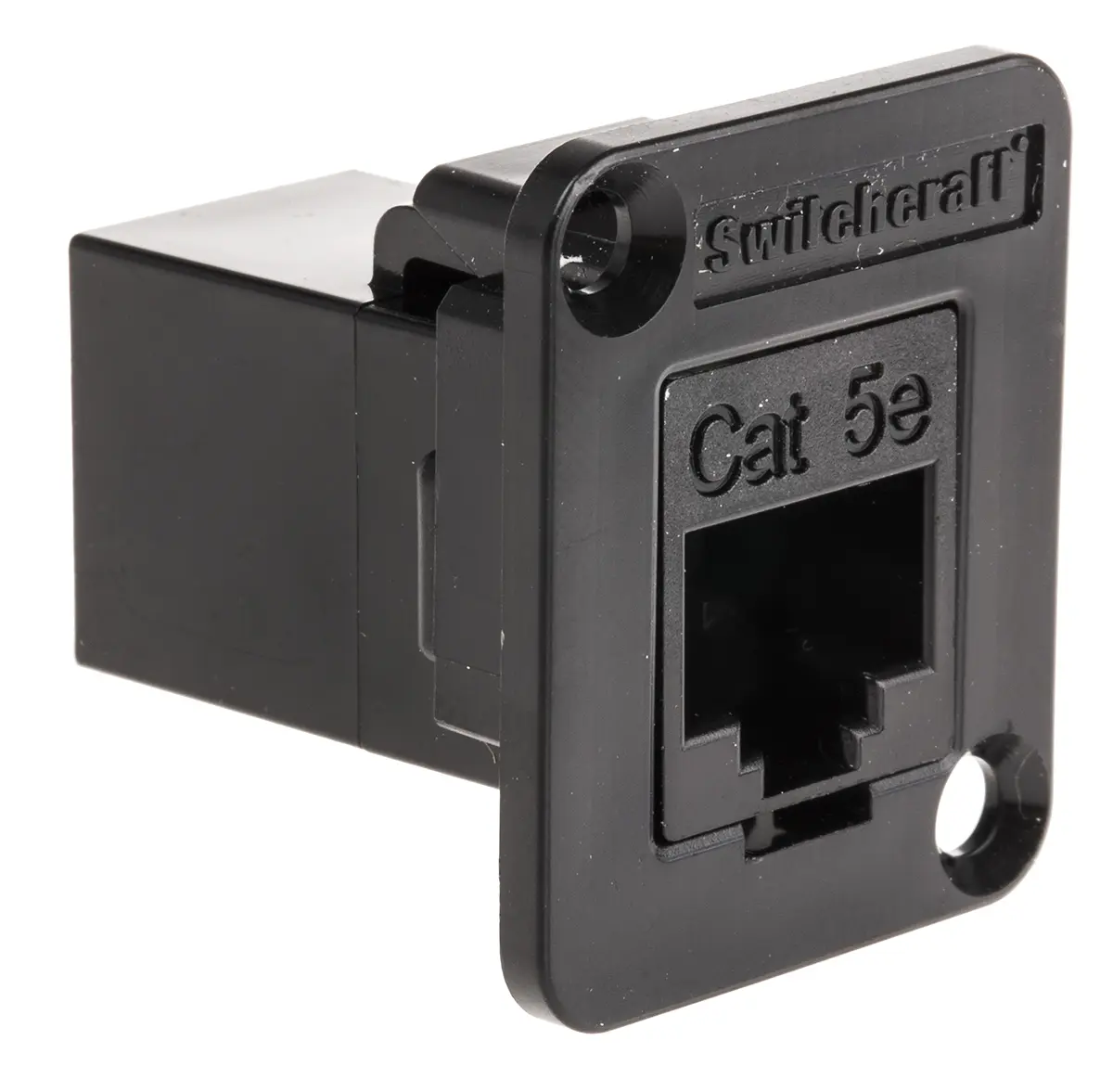 Produktfoto 1 von Switchcraft, EH RJ-Adapter, RJ45, Cat5e, 1 -Port, Typ Ungeschirmt, Gerade, L 26 mm, Typ Adapter