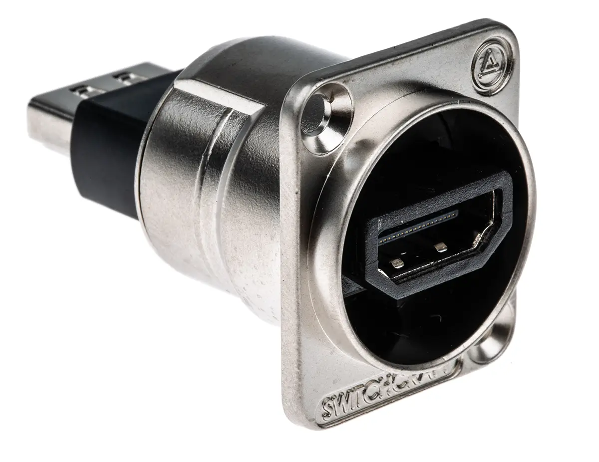 Produktfoto 1 von Switchcraft Gerade HDMI HDMI Buchse HDMI AV-Adapter Stecker, 44.1 mm