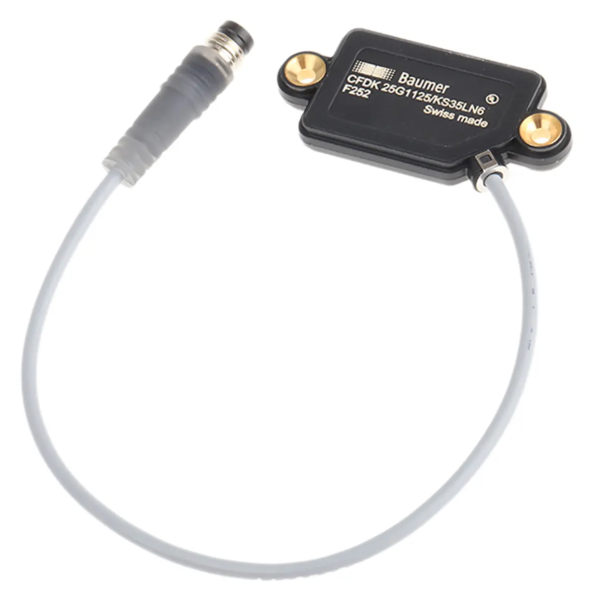 Produktfoto 1 von Baumer Näherungssensor Kapazitiv, Kubisch 15 mm PNP 10 → 30 V dc / 100 mA NO, IP65
