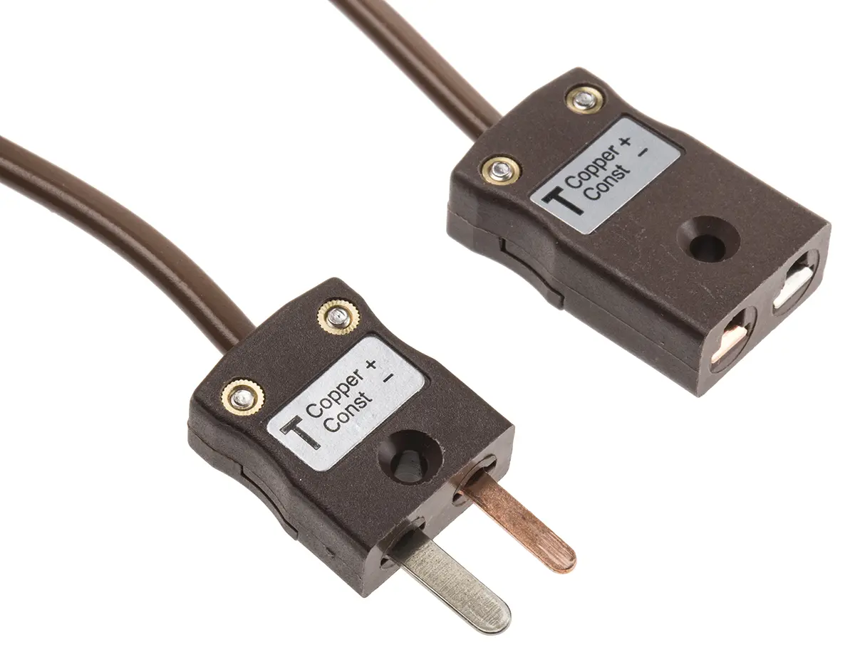 Produktfoto 1 von RS PRO Ungeschirmt 7 10 m Polyvinylchlorid-isoliert Thermoelement-Verlängerungskabel für Thermoelement Typ T, 105 °C