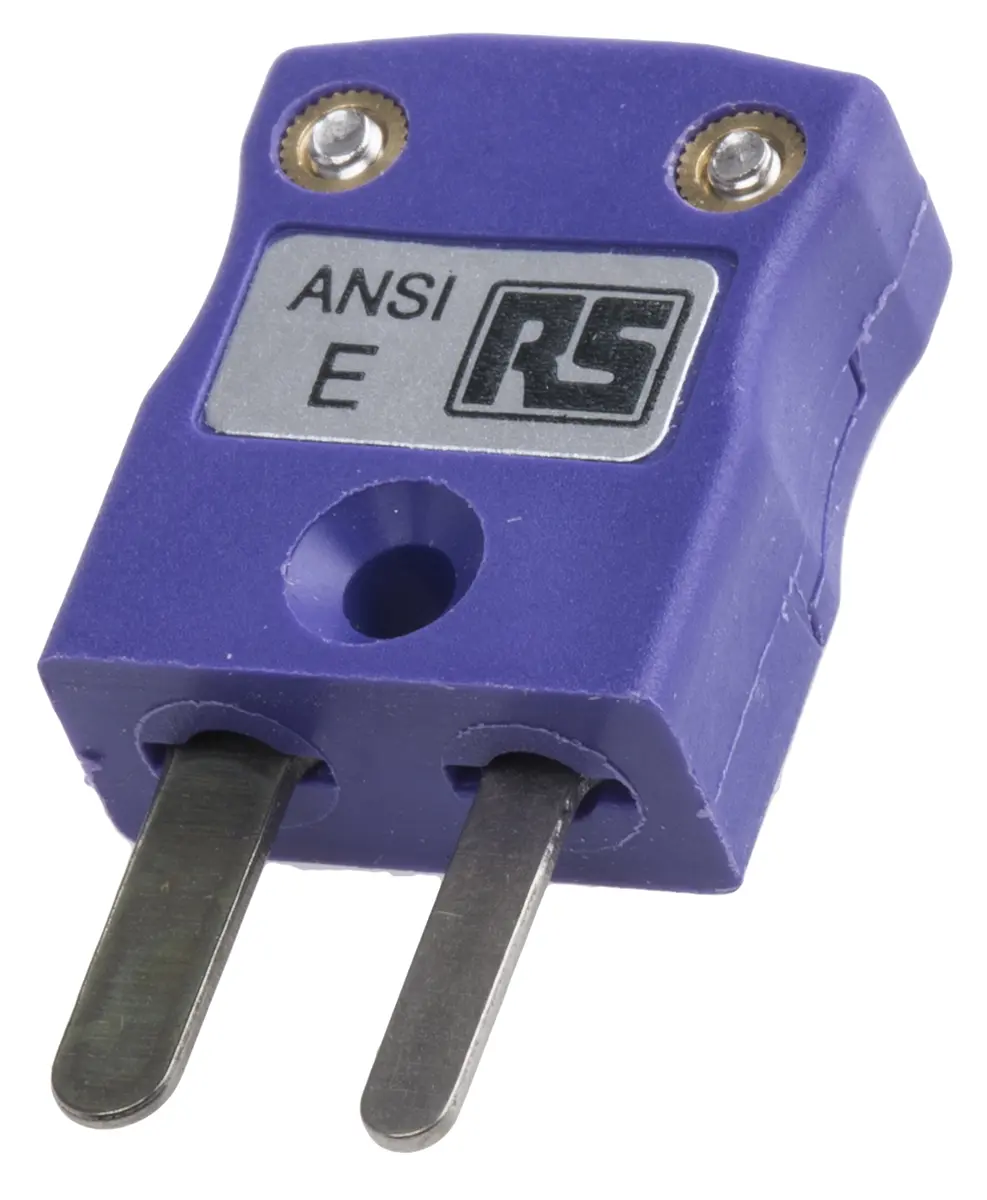 Produktfoto 1 von RS PRO Miniatur Thermoelement-Steckverbinder Stecker für Thermoelement Typ E