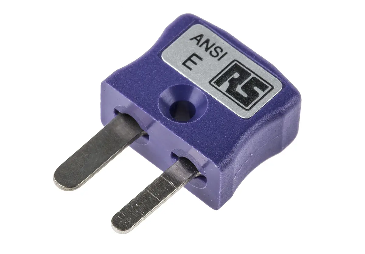 Produktfoto 1 von RS PRO Miniatur Thermoelement-Steckverbinder Stecker für Thermoelement Typ E