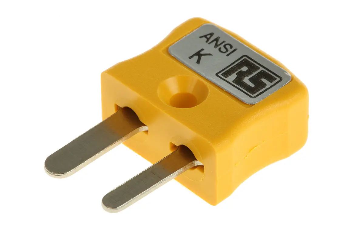 Produktfoto 1 von RS PRO Miniatur Thermoelement-Steckverbinder Stecker für Thermoelement Typ K