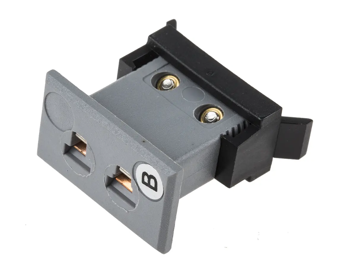 Produktfoto 1 von RS PRO Miniatur Thermoelement-Panel Steckbuchse für Thermoelement Typ B