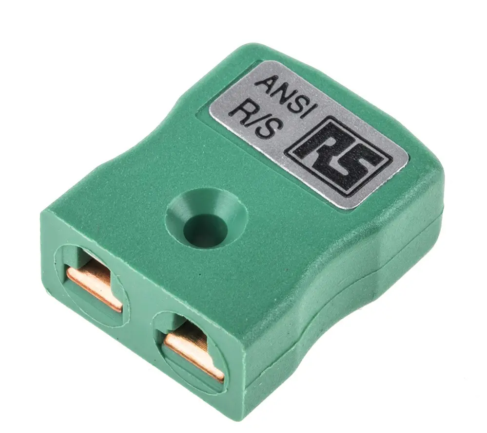 Produktfoto 1 von RS PRO Miniatur Thermoelement-Steckverbinder Steckbuchse für Thermoelement Typ R/S