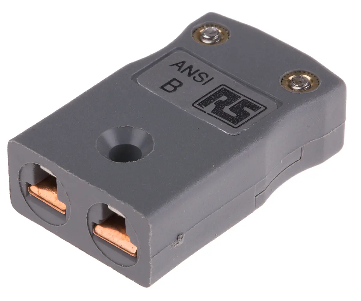 Produktfoto 1 von RS PRO Miniatur Thermoelement-Steckverbinder Steckbuchse für Thermoelement Typ B