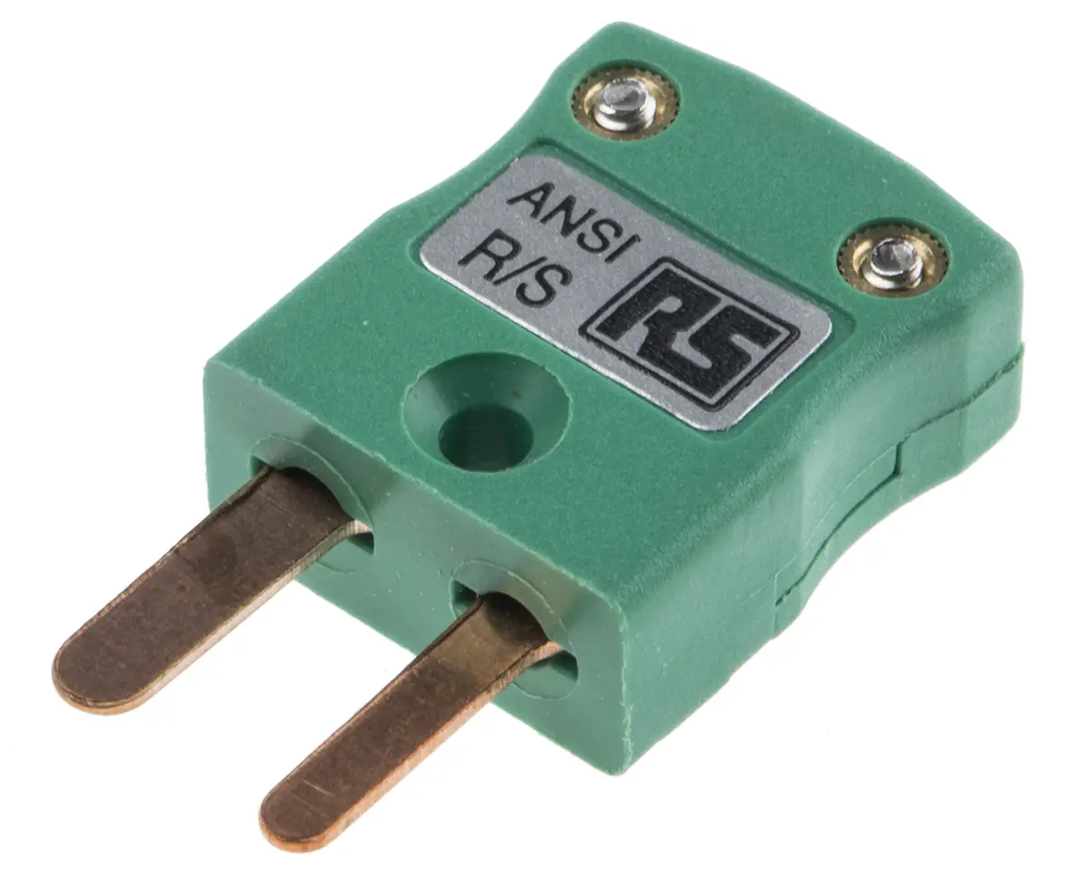 Produktfoto 1 von RS PRO Miniatur Thermoelement-Steckverbinder Stecker für Thermoelement Typ R/S