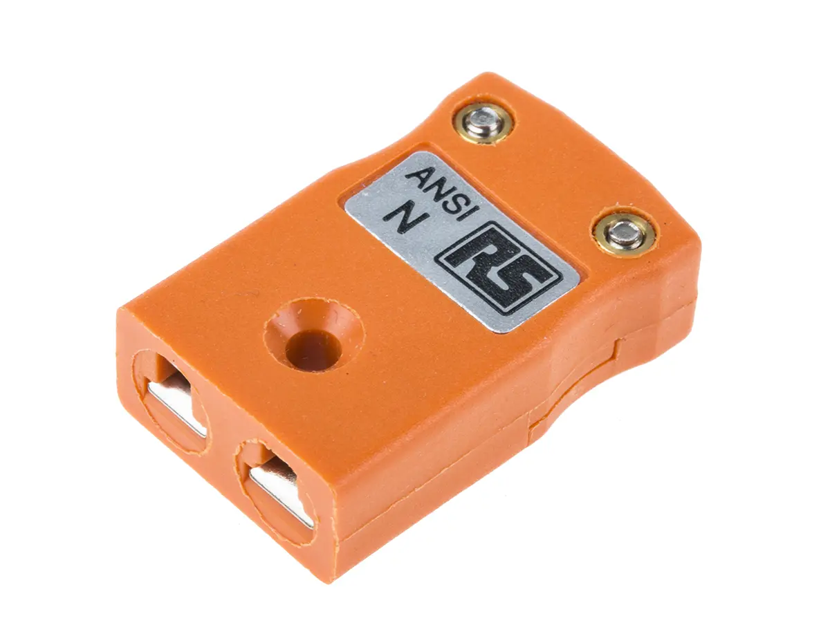 Produktfoto 1 von RS PRO Miniatur Thermoelement-Steckverbinder Steckbuchse für Thermoelement Typ N