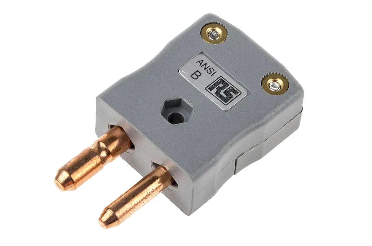 Produktfoto 1 von RS PRO Standardgröße Thermoelement-Steckverbinder Stecker für Thermoelement Typ B