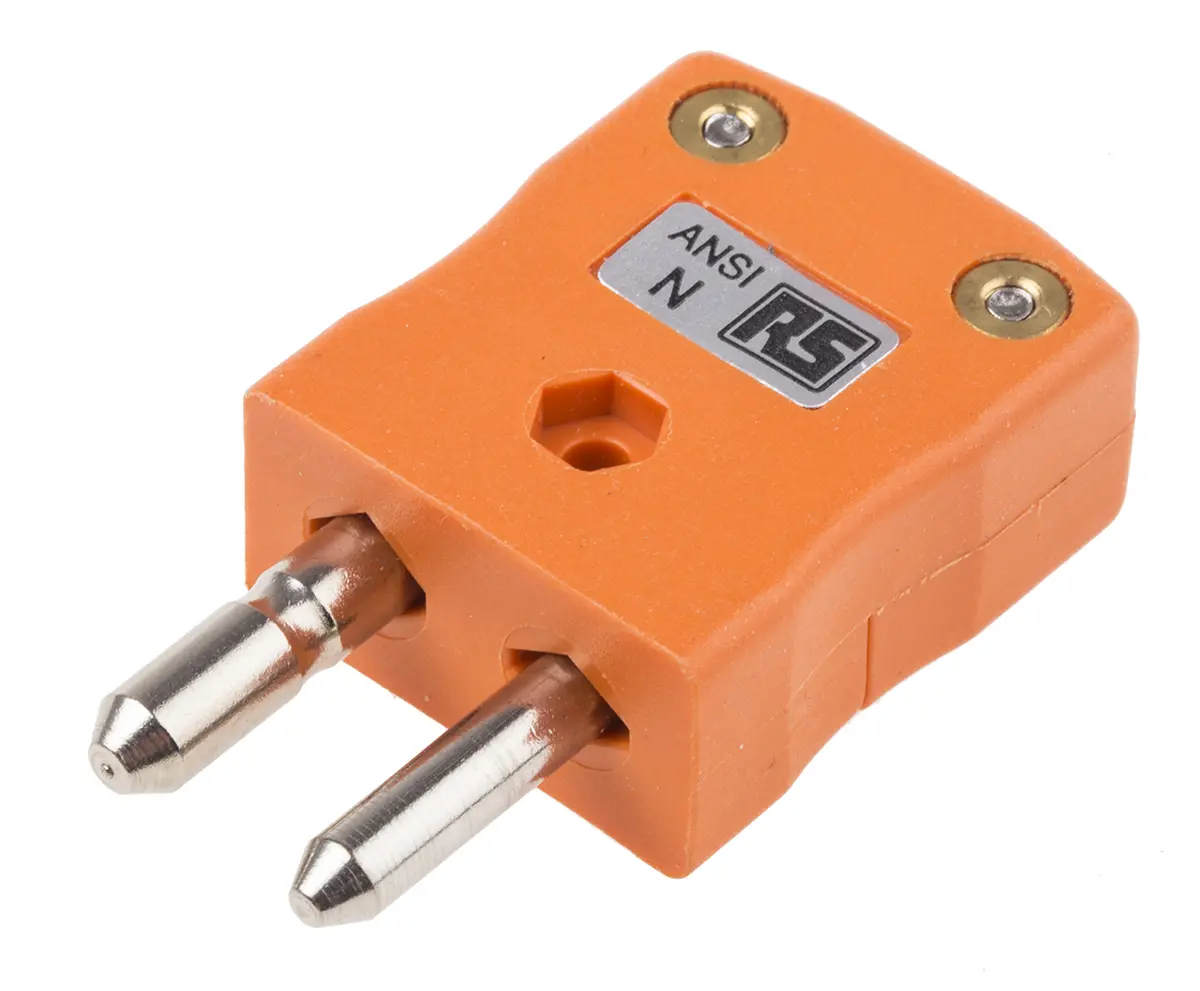 Produktfoto 1 von RS PRO Standardgröße Thermoelement-Steckverbinder Stecker für Thermoelement Typ N