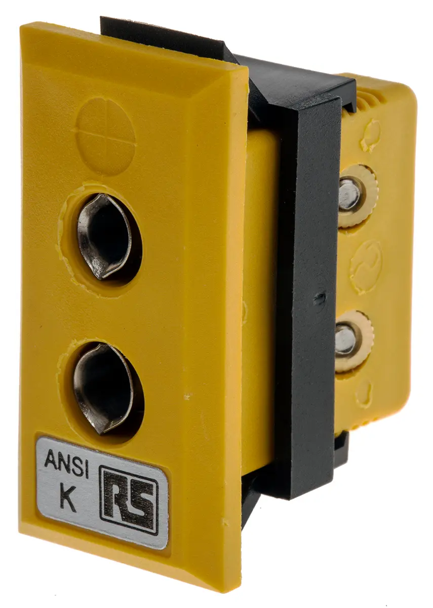 Produktfoto 1 von RS PRO Standardgröße Thermoelement-Panel Steckbuchse für Thermoelement Typ K