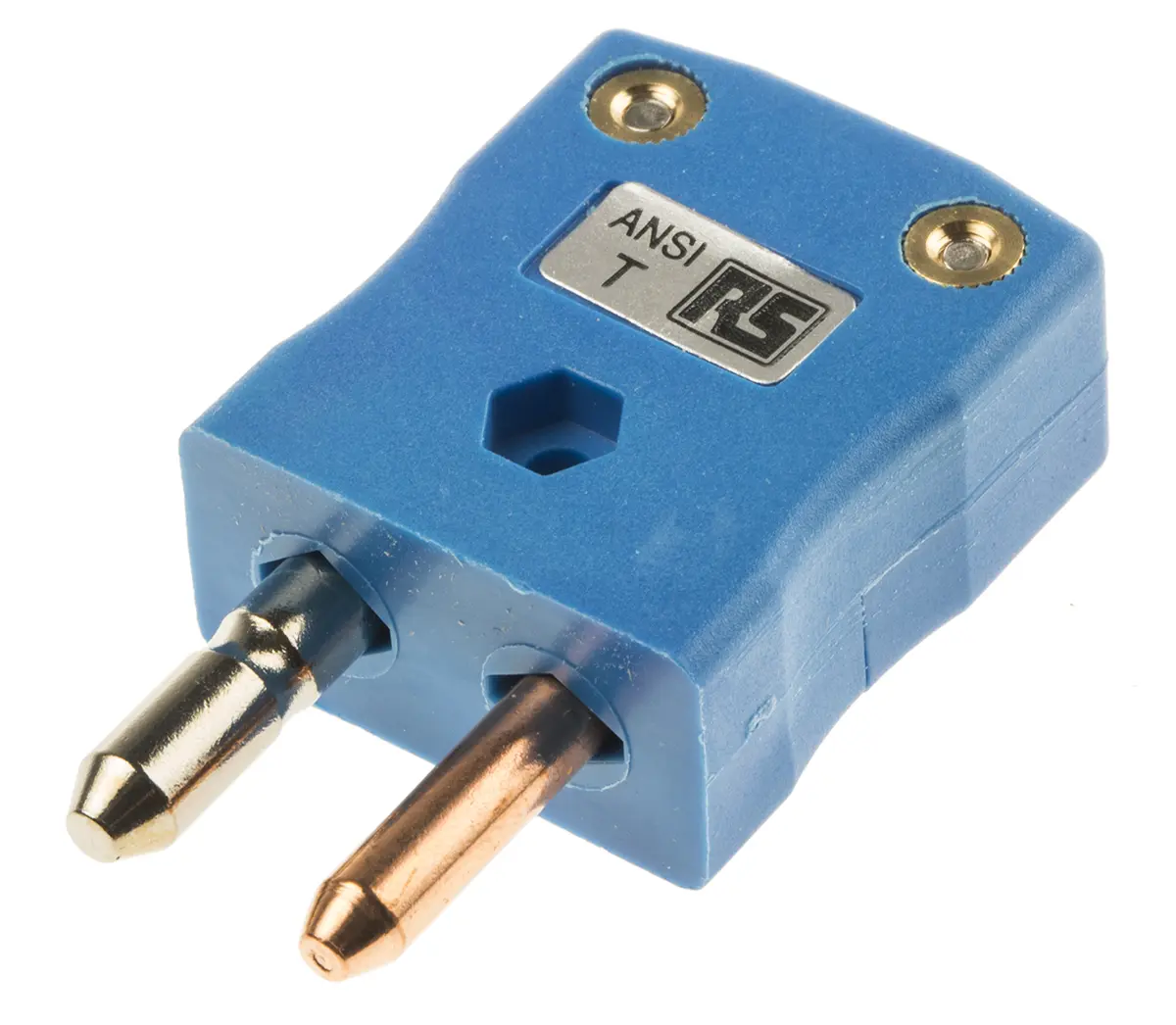 Produktfoto 1 von RS PRO Standardgröße Thermoelement-Steckverbinder Stecker für Thermoelement Typ T