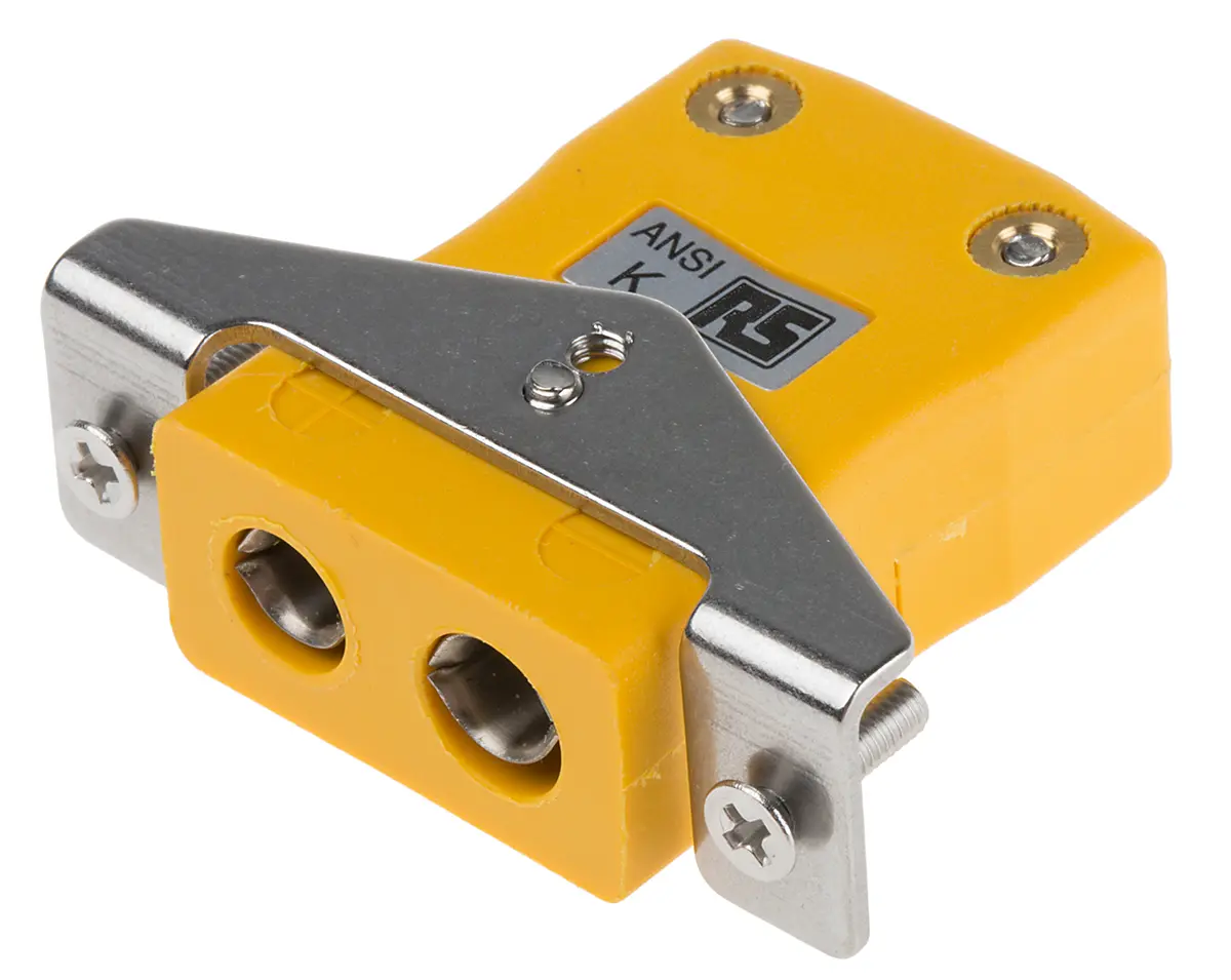 Produktfoto 1 von RS PRO Standardgröße Thermoelement-Steckverbinder Steckbuchse für Thermoelement Typ K