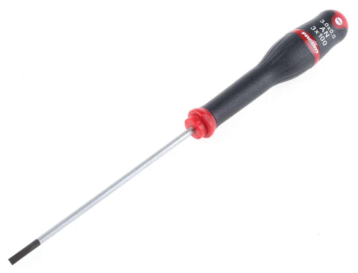 Produktfoto 1 von Facom Standard, Siliziumkohlenstoff Stahl, 203 mm / Klinge 100 mm