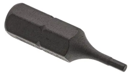 Facom 1/4 in 1.5 mm Sechskant Schraubbit, Sechskant, 1-teilig, 25 mm