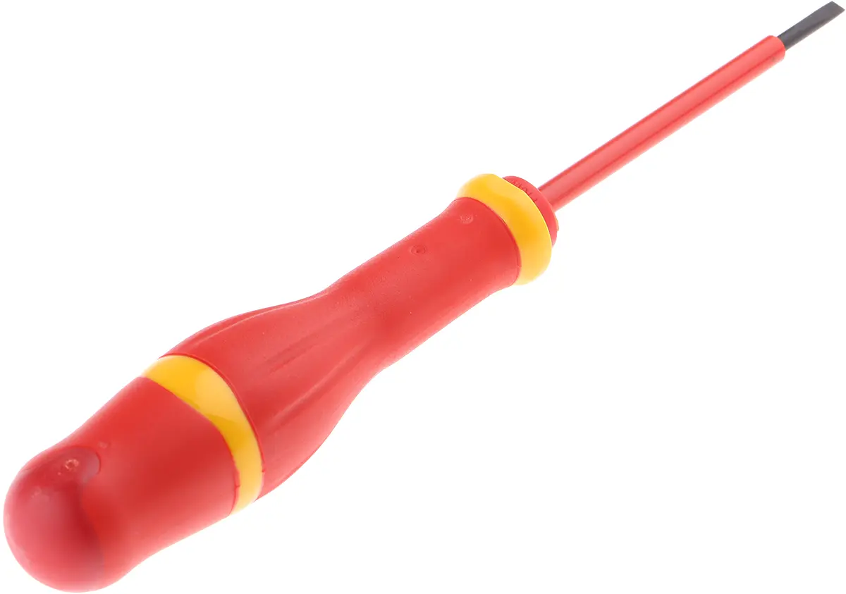 Produktfoto 1 von Facom VDE 1000V zugelassen Isoliert, Molybdänstahl, Chrom Vanadium Stahl, 178 mm / Klinge 75 mm
