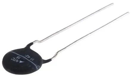 Produktfoto 1 von TDK B57211P0***M3*1 Thermistor 16 Ω, NTC, 70 s 20 mm 13 mm, Einschaltstrombegrenzung 6 mm, Toleranz 20 %, 3000 mW