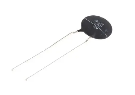 Produktfoto 1 von TDK B57213P0***M3*1 Thermistor 3 Ω, NTC, 80 s 22 mm 14.5 mm, Einschaltstrombegrenzung 7 mm, Toleranz 20 %, 3800 mW