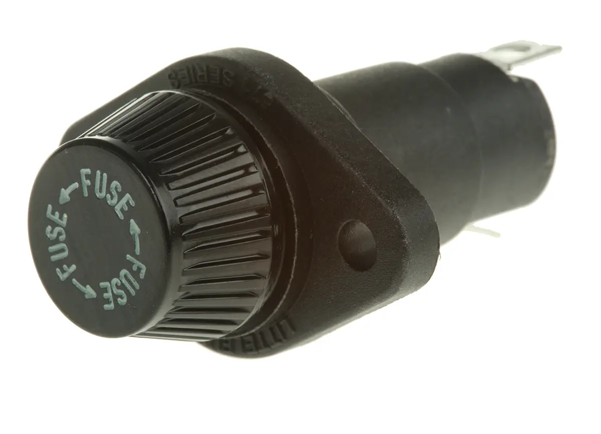Produktfoto 1 von Littelfuse Sicherungshalter für 10 x 38mm Sicherungen 20A 600V ac, Serie 571
