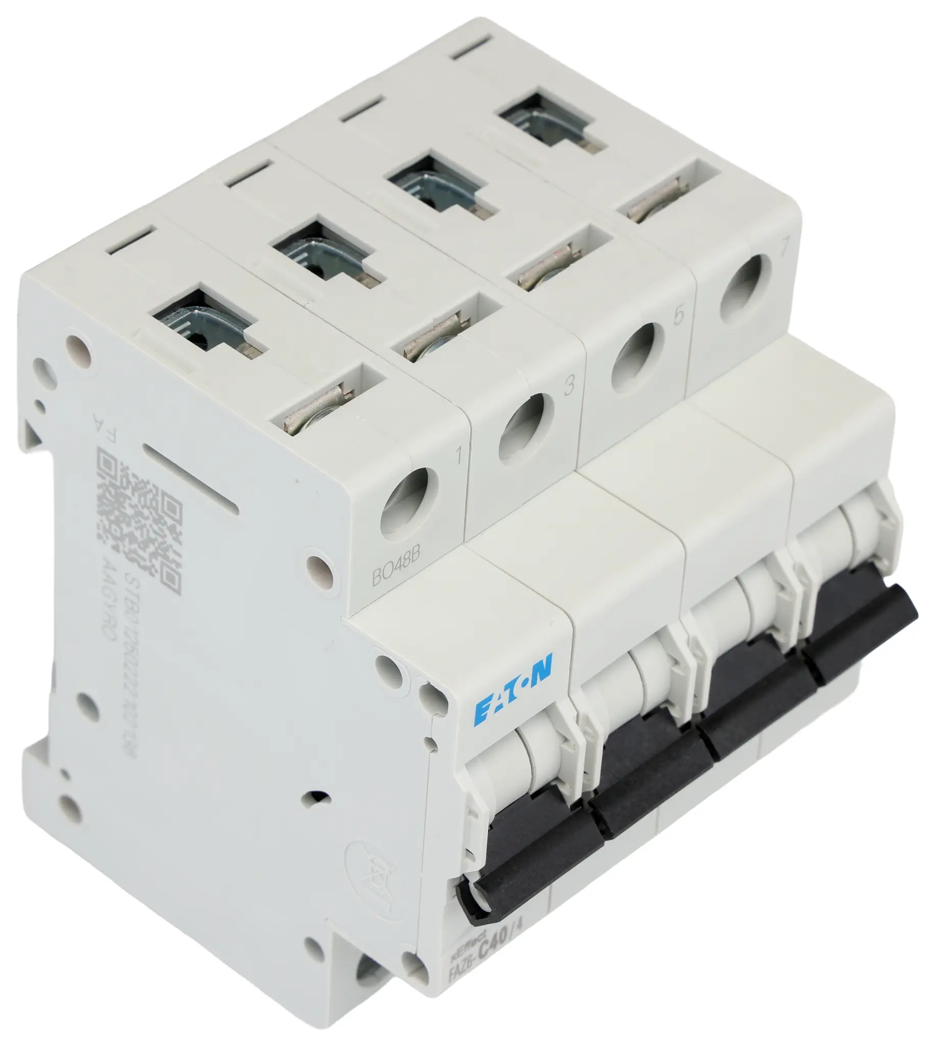 Eaton xEffect Miniaturüberlastschalter Typ C, Pol 4-polig 40 A 400 V ac, Abschaltvermögen 6 kA xEffect