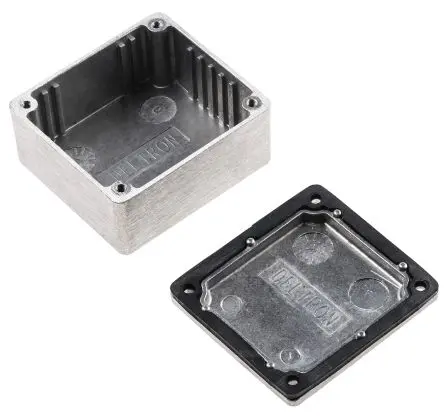 Produktfoto 1 von Deltron 480; Gehäuse; Aluminiumdruckguss; Silber IP68, IP66, IP67 Breite 55 mm Höhe 31 mm Länge 60 mm