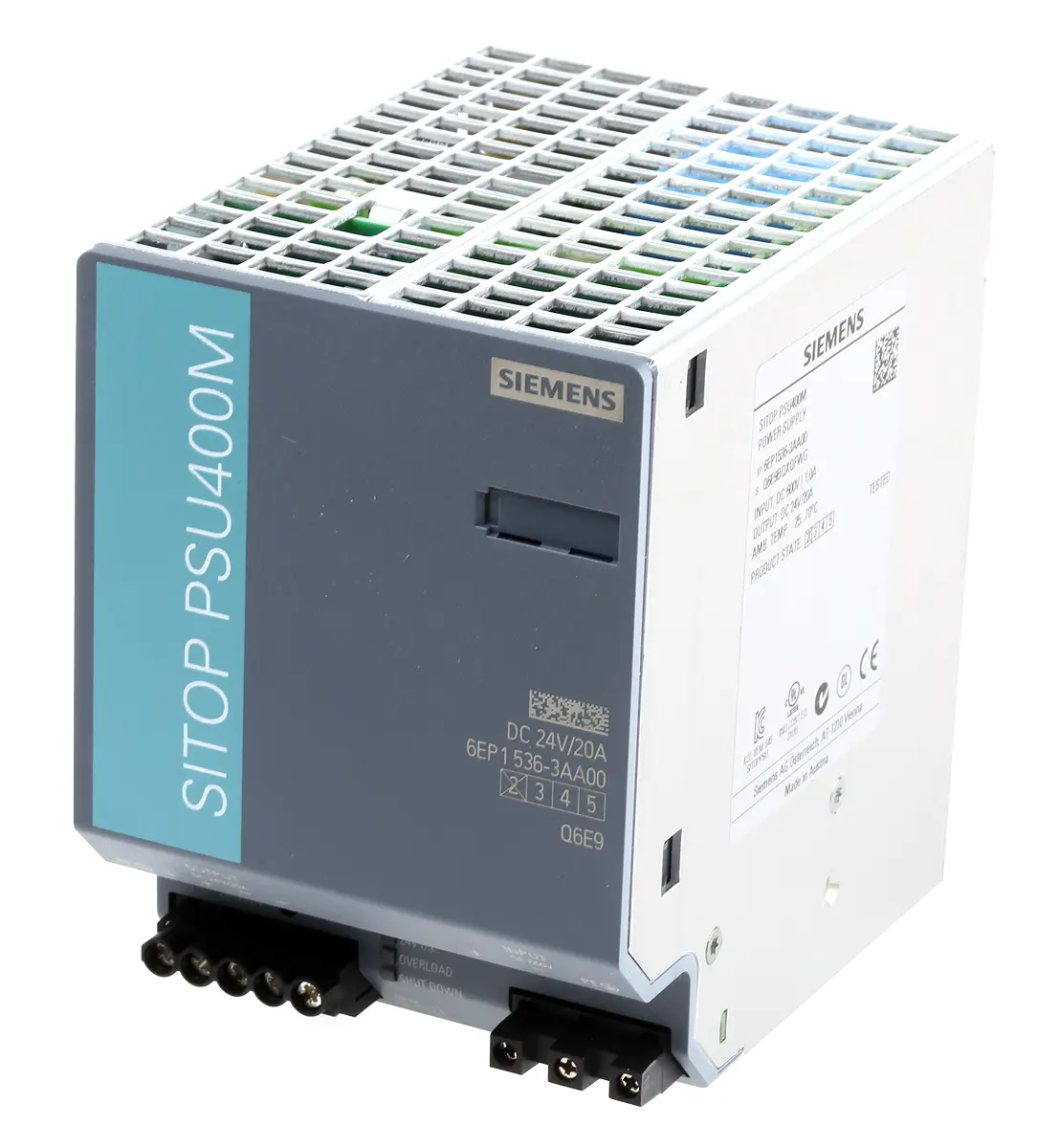 Produktfoto 1 von Siemens SITOP PSU400M DC/DC Konverter, 24V dc OUT / 20 A 900V dc