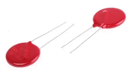 Produktfoto 1 von Littelfuse LA Metalloxid-Varistor, 900 pF / 100 A 2700 V, 6500 A max., Scheibe Gehäuse, Ø 20 mm, 5.6 mm, L. 40.5 mm