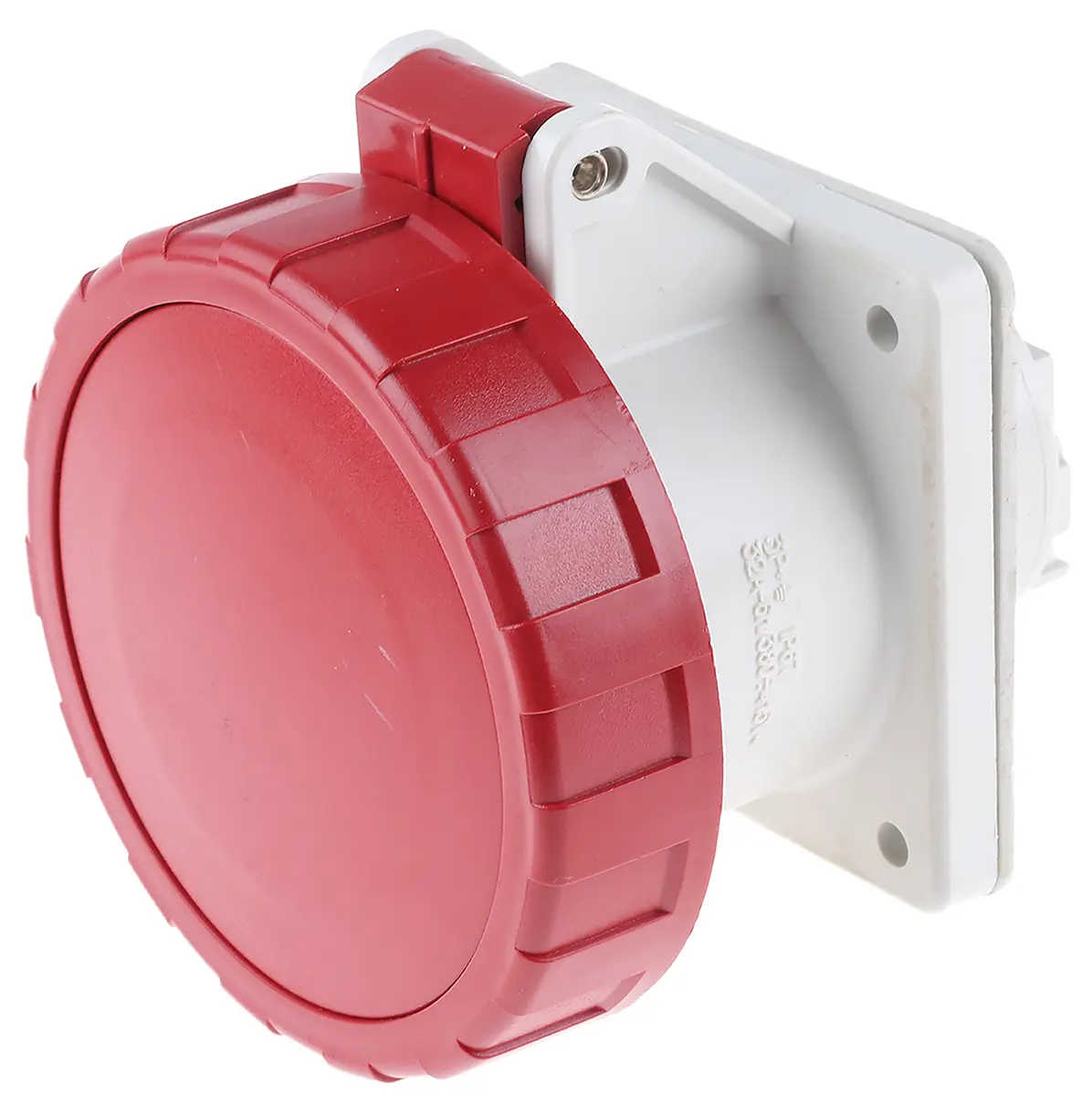 Produktfoto 1 von Scame Optima Leistungssteckverbinder Rot, 415V 3P+PE / 32A, Panel IP67